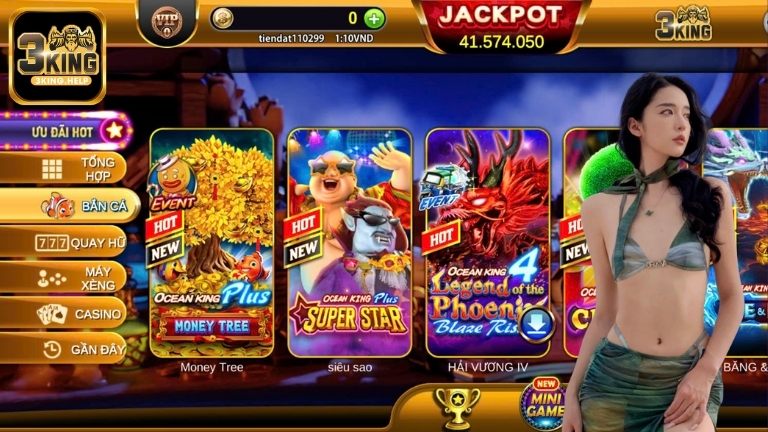 Bắn cá 3KING – Thế giới đại dương đầy màu sắc, săn thưởng cực chất