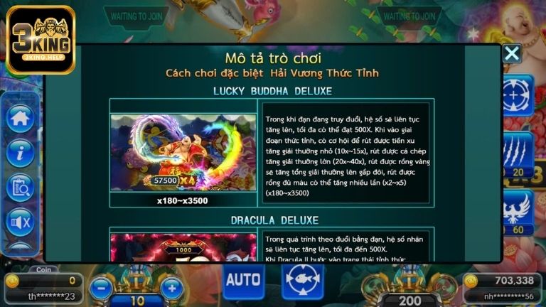 Cách chơi game bắn cá Super Star tại 3KING