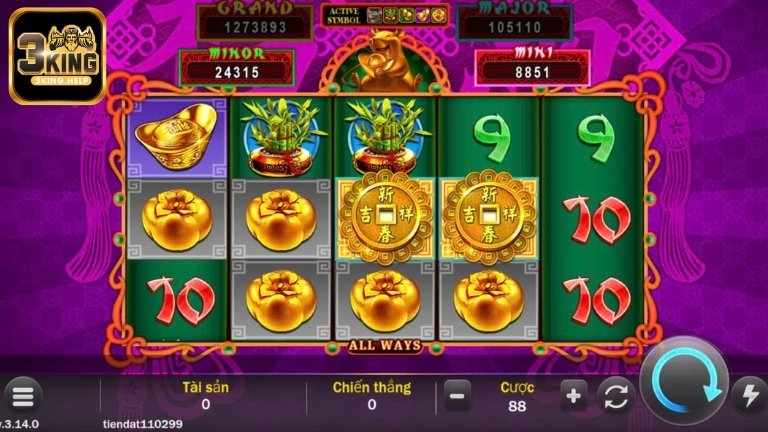 Giao diện & thiết kế trò chơi Shu Lai Bao