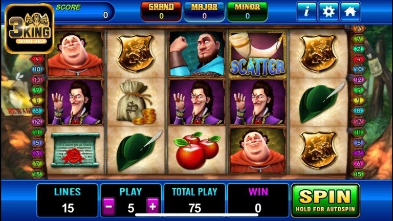 Kinh nghiệm chơi Robin Hood thắng lớn tại 3KING