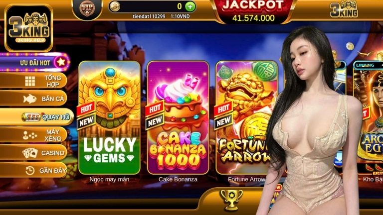 Quay hũ 3KING – Săn thưởng cực đã, trúng Jackpot cực phê