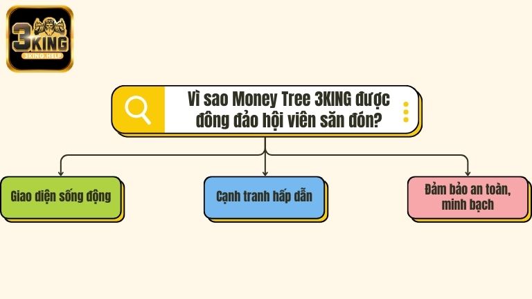 Vì sao Money Tree 3KING được đông đảo hội viên săn đón?